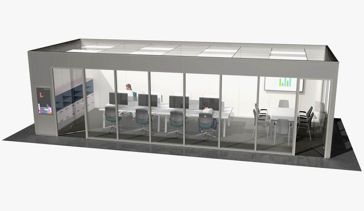 Teambüro - modulare Raumsysteme Teambüro - modulare Raumsysteme